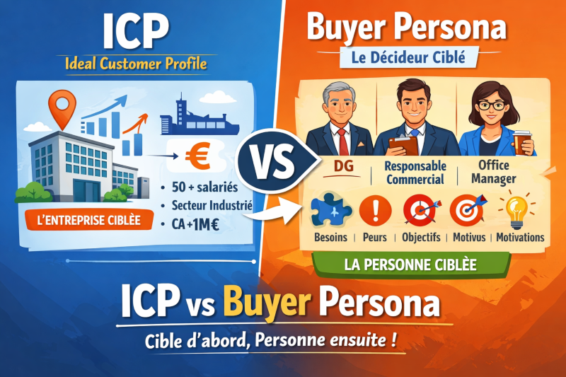 ICP vs Buyer Persona en marketing B2B